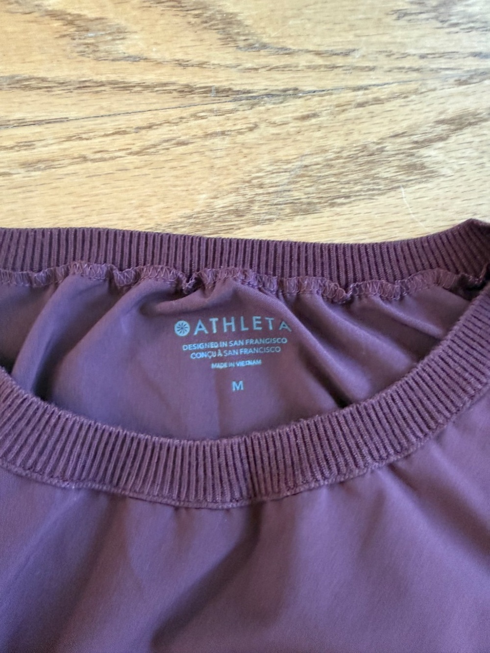 Athleta Rincon Dress Bundle M Black & Burgundy Sleeveless Athleisure Cinch Waist - Picture 3 of 8